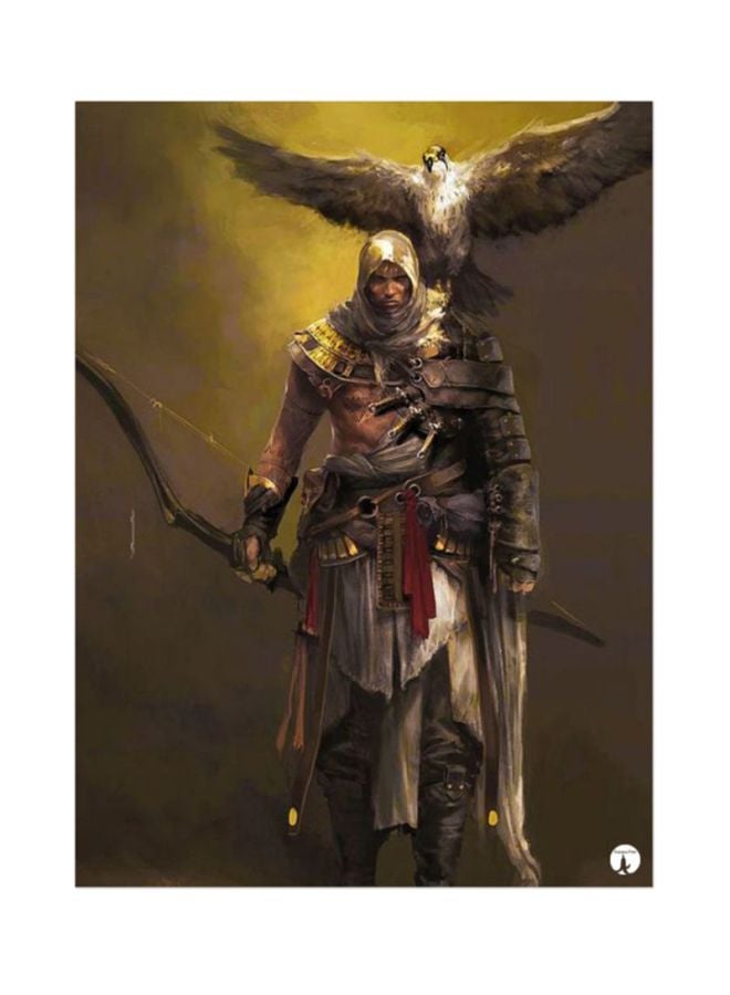 BP The Video Game Assassin's Creed Mouse Pad Brown/Yellow