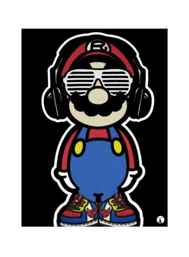 BP Video Game Super Mario Printed Mousepad Multicolour