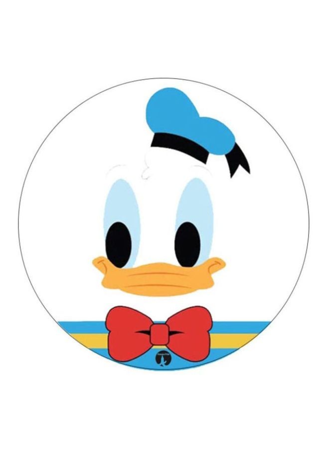 BP Donald Duck Printed Mouse Pad White/Blue/Red