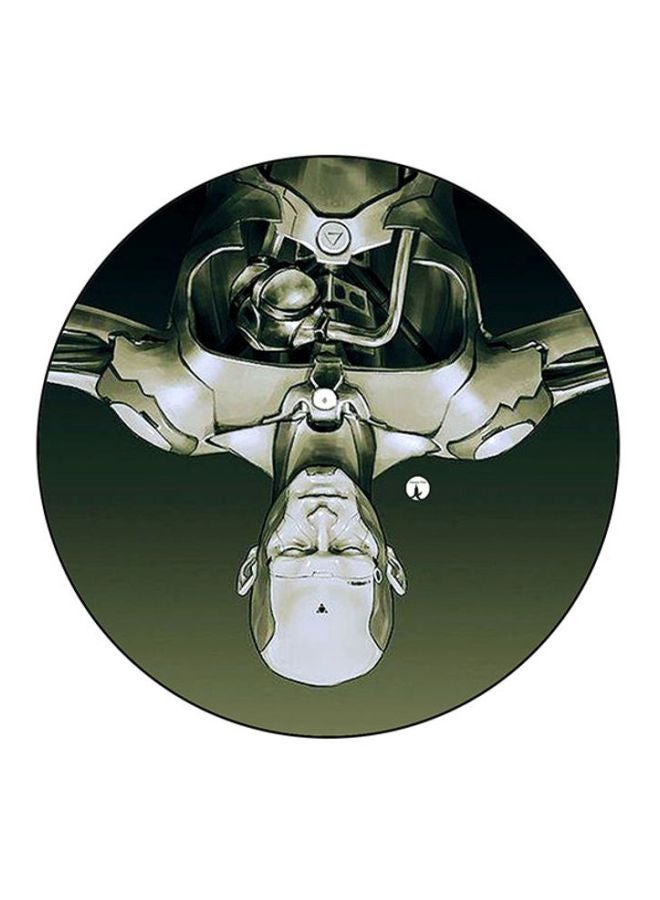 BP Printed Mouse Pad Green/Grey