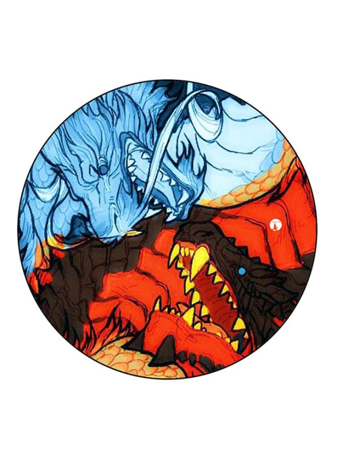 BP Dragons Printed Mouse Pad Multicolour