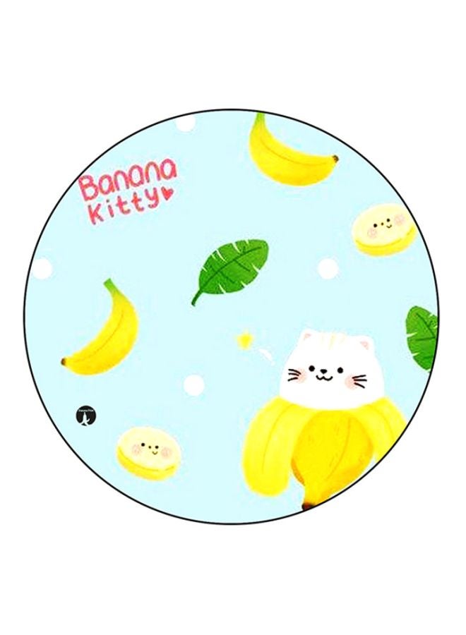 BP Printed Mouse Pad Blue/Yellow/Green