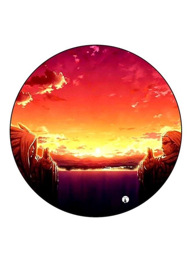 BP The Anime Naruto Printed Mouse Pad Orange/Yellow/Black