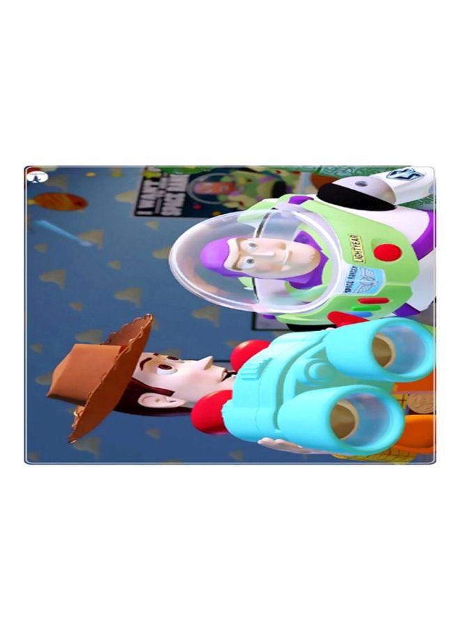 BP Printed Anti-Slip Gaming Mouse Pad Blue/Green/Purple
