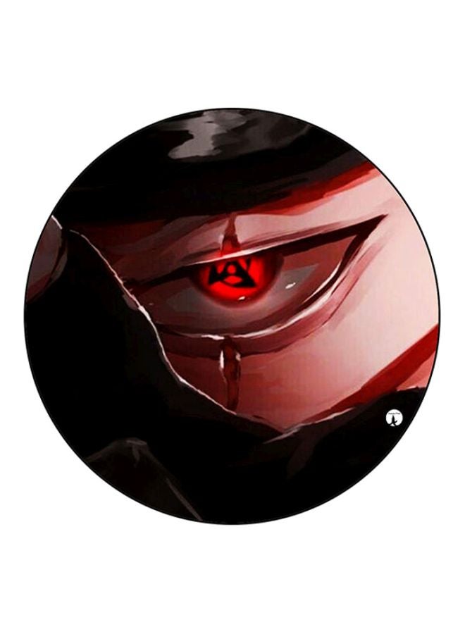 BP The Anime Naruto Printed Mouse Pad Black/Red/Pink