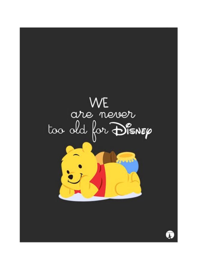 BP Disney Mouse Pad Black/Yellow/Red