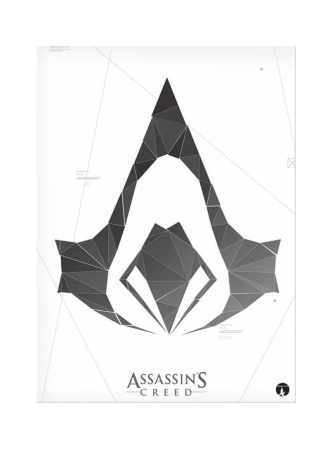 BP The Video Game Assassin's Creed Mouse Pad White/Grey
