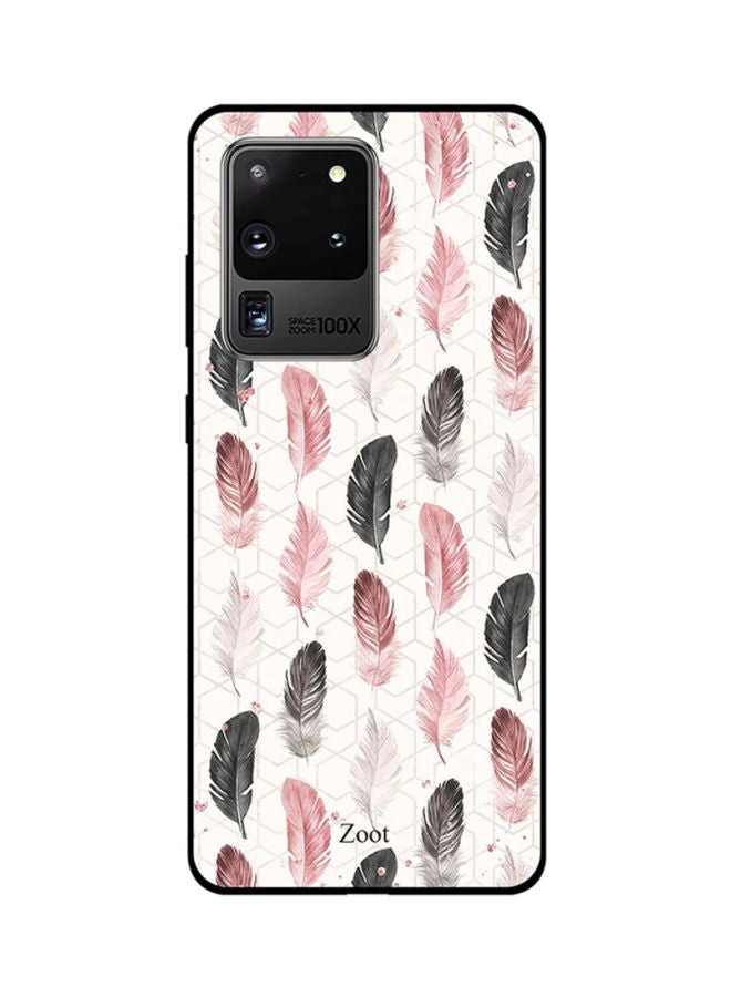 Zoot Skin Case Cover -for Samsung Galaxy Ultra S20 Black/Peach/White Black/Peach/White
