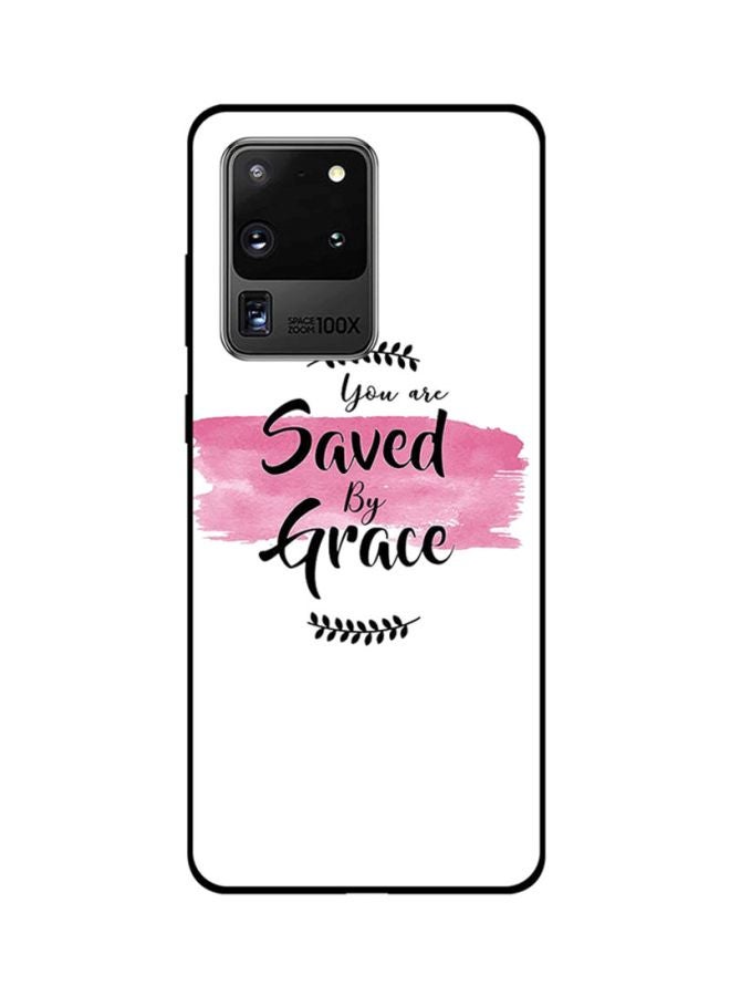 Zoot Skin Case Cover -for Samsung Galaxy S20 Ultra You Are Saved By Grace You Are Saved By Grace