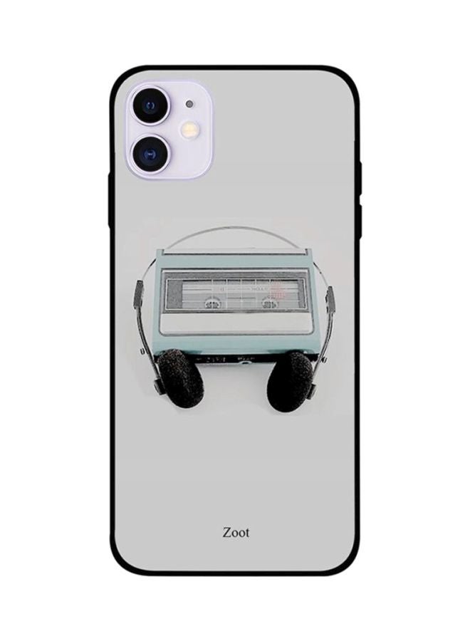 Zoot Protective Case Cover For Apple iPhone 11 Cassette Headphones 