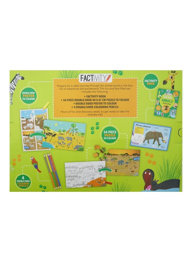 Safari Animals 4 In 1 English by VARIOUS  - Image 2