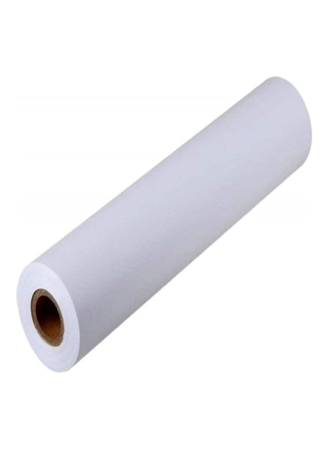 Premify White Drawing Paper Roll Big 44cm x 50 meter 80gsm arts and craft easel paper for kids
