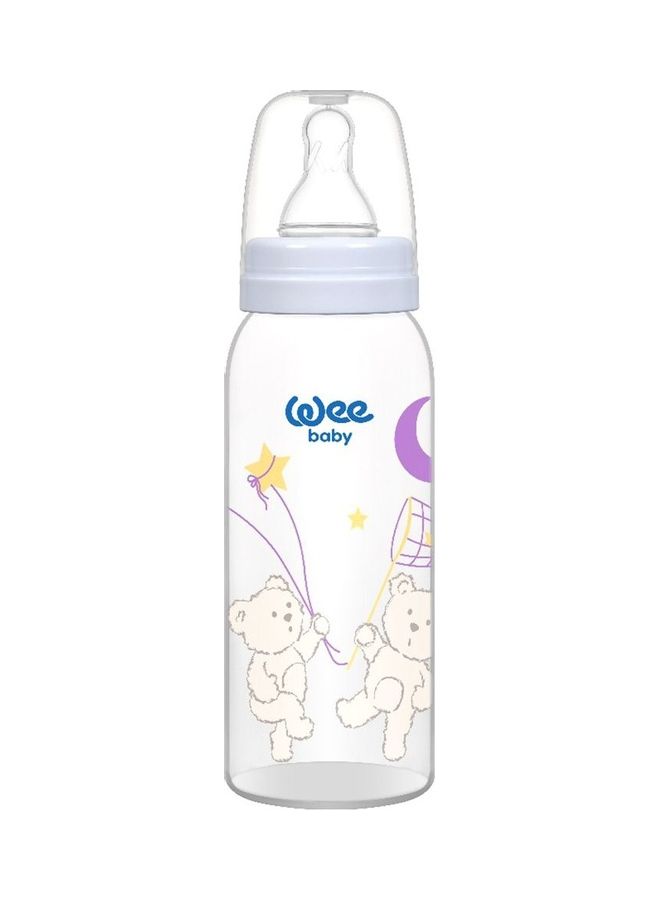 Wee baby - Teddy Bear Funny Baby Feeding Bottle With Nipple Multicolor - Image 1