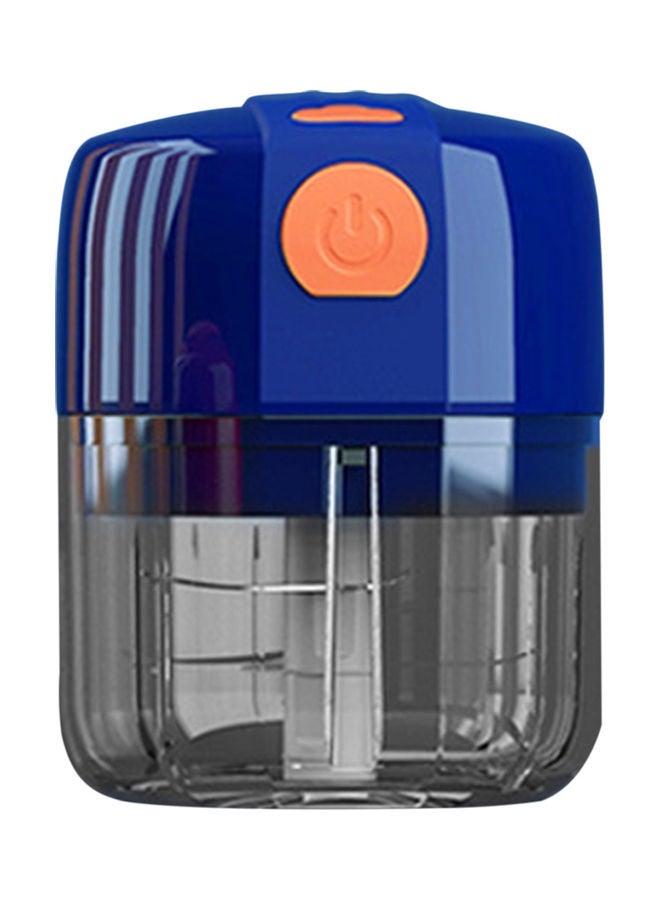 Mini Electric Garlic Chopper Multi-function Food Chopper blue  - Image 1