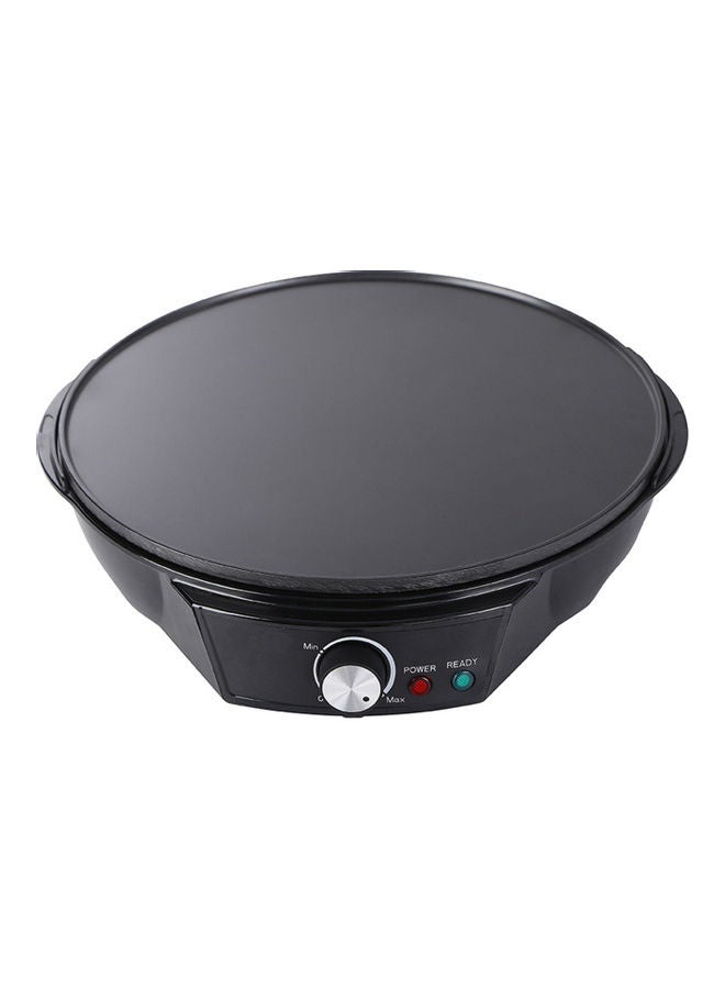 Generic - Non-stick Coating Electric Crepe Pizza Maker Portable Pancake Machine H37461-su brown - Image 1