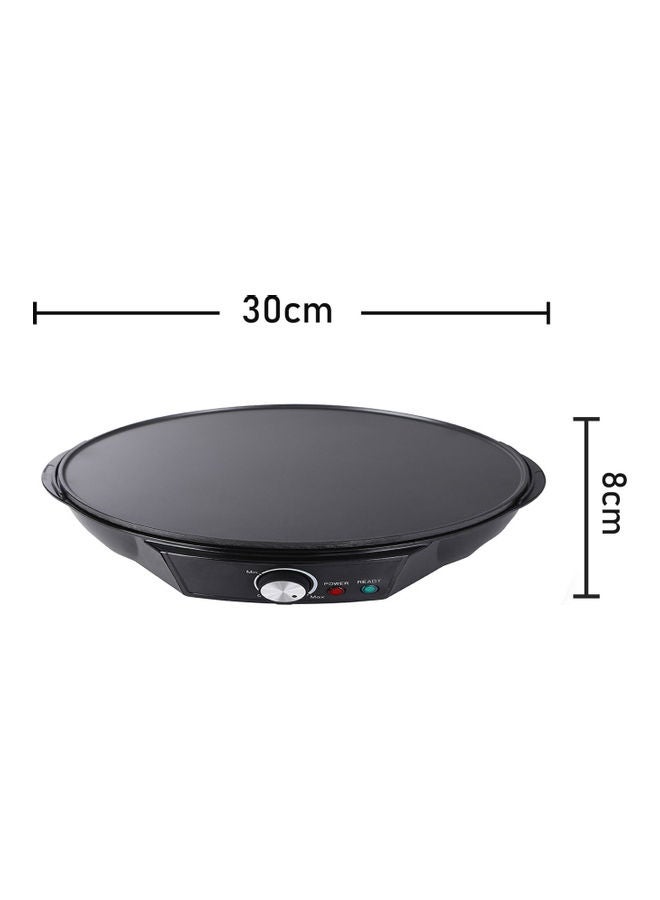 Generic - Non-stick Coating Electric Crepe Pizza Maker Portable Pancake Machine H37461-su brown - Image 1
