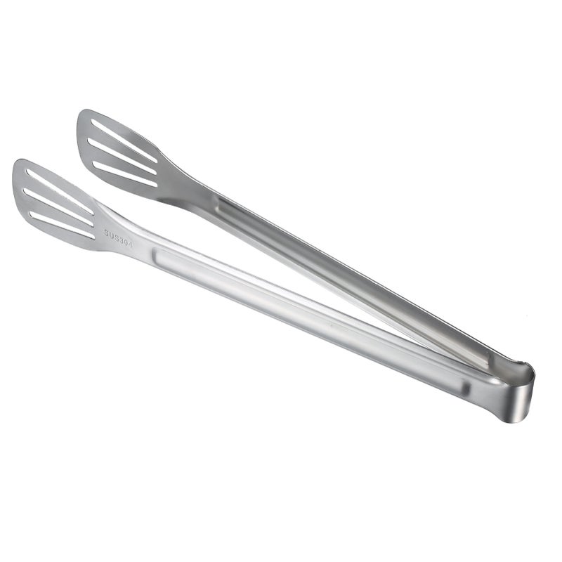 Stainless Steel Cooking Tong Barbecue Tool silver 28.50*1.70*4.40cm - Image 4
