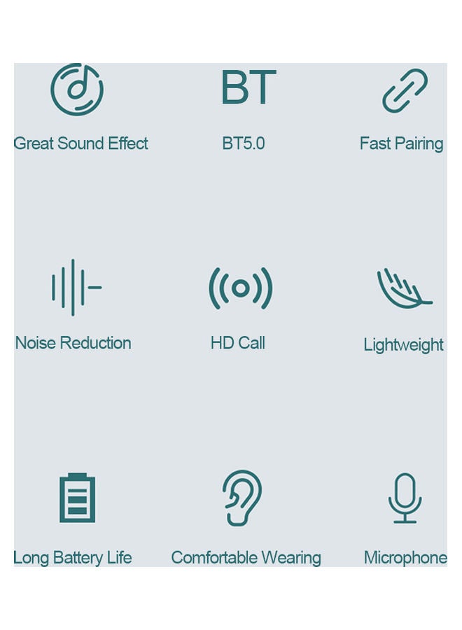 Lenovo XT91 TWS In-Ear Earphones With Mic And Charging Case White - Image 5