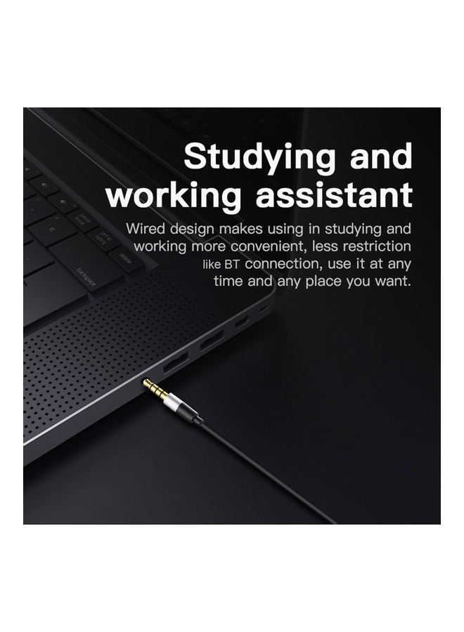 Bluedio - Wired In-Ear Earphone With Microphone Black - Image 1