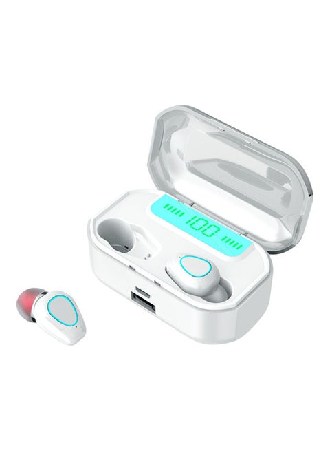 G20 TWS In-Ear Wireless Headphones With Charging Case White