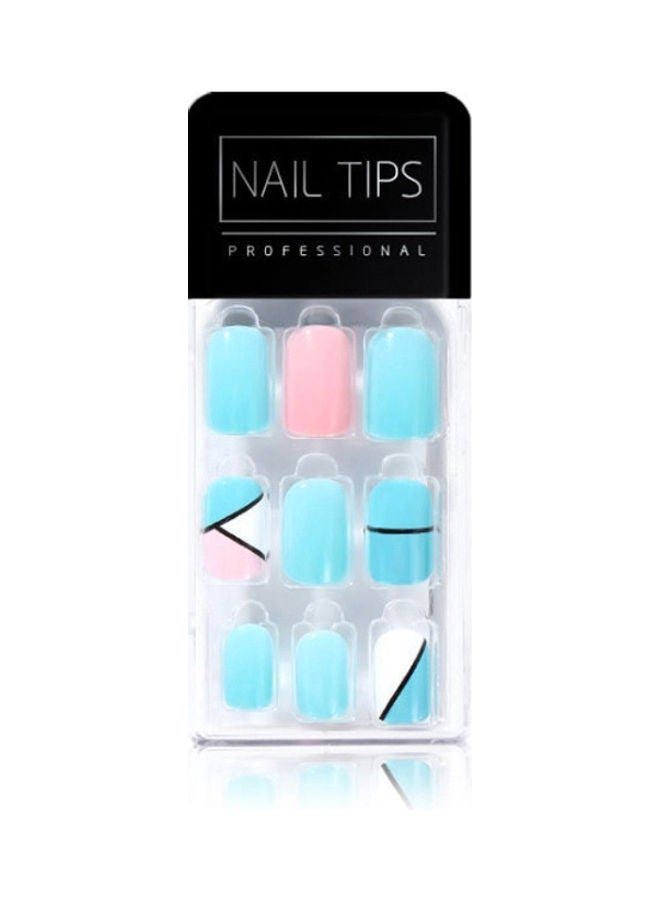 Fashion  Artificial Nails Multicolour - Image 1