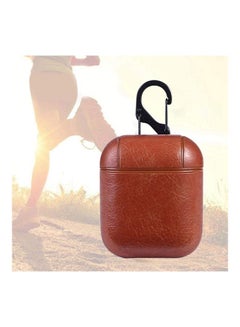 NuSense Leather AirPods Case Light Brown  - Image 4