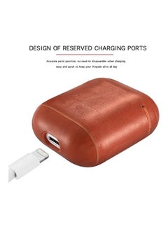 NuSense Leather AirPods Case Light Brown  - Image 5