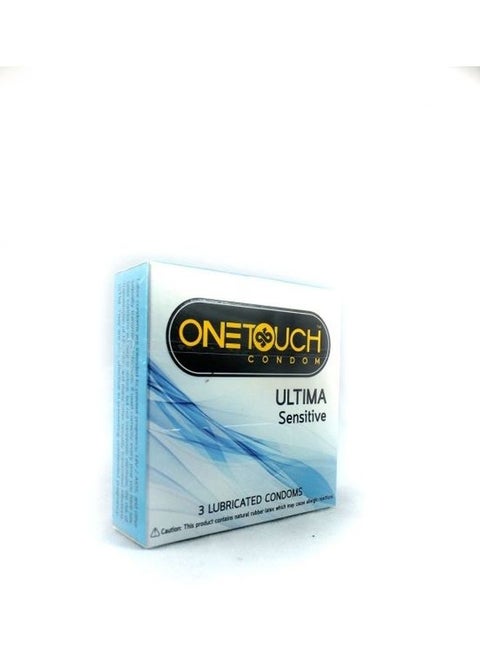 3-Piece Ultima Sensitive Condom Set