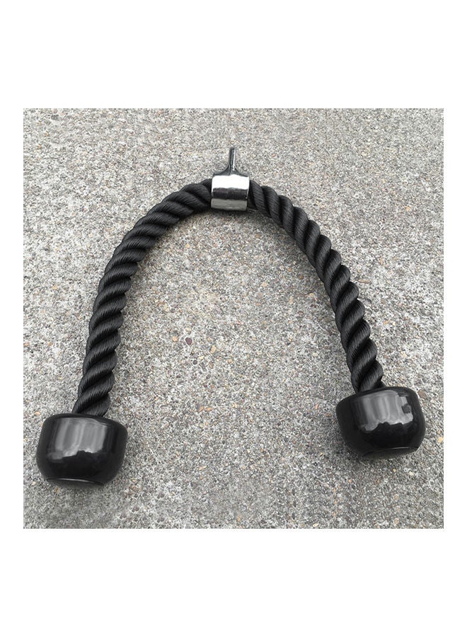 7-Piece Training Pull Down Rope Exercise Handles Carabiner Clips Set