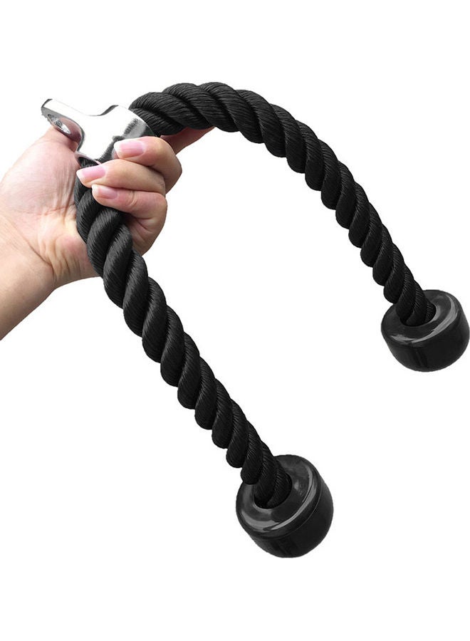 7-Piece Training Pull Down Rope Exercise Handles Carabiner Clips Set