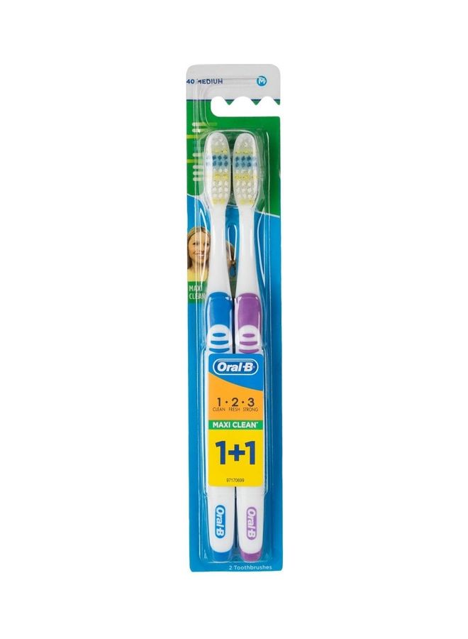 Oral-B 2 Piece Pearl Tooth Brush MultiColor 460grams