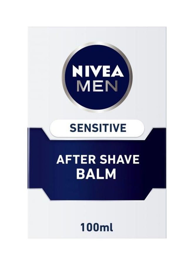 نيفيا ملطف يستخدم بعد الحلاقة، يعمل على تهدئة البشرة الحساسة بشكل فوري أبيض/أزرق 100ملليلتر