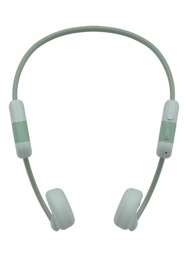 Generic - Bluetooth 5.0 Bone Conduction Headphone Wireless Headset Sweatproof Sports Earphone Handsfree with Mic Earbuds Green - Image 1