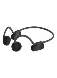 BH318 Bluetooth 5.0 Bone Conduction Headphone Wireless Headset Sweatproof Sports Earphone Handsfree with Mic Earbuds Black
