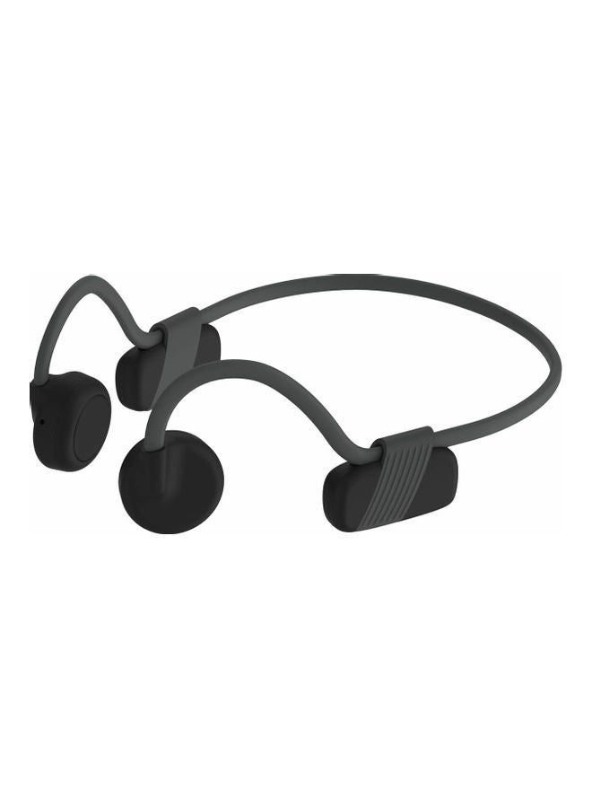 Generic - BH318 Bluetooth 5.0 Bone Conduction Headphone Wireless Headset Sweatproof Sports Earphone Handsfree with Mic Earbuds Black - Image 1