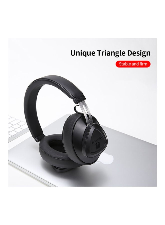 Bluedio - TM Wireless Bluetooth Headset Noise Cancelling Stereo Sports Headset with Microphone Monitor 57mm Drive Unit Red - Image 1