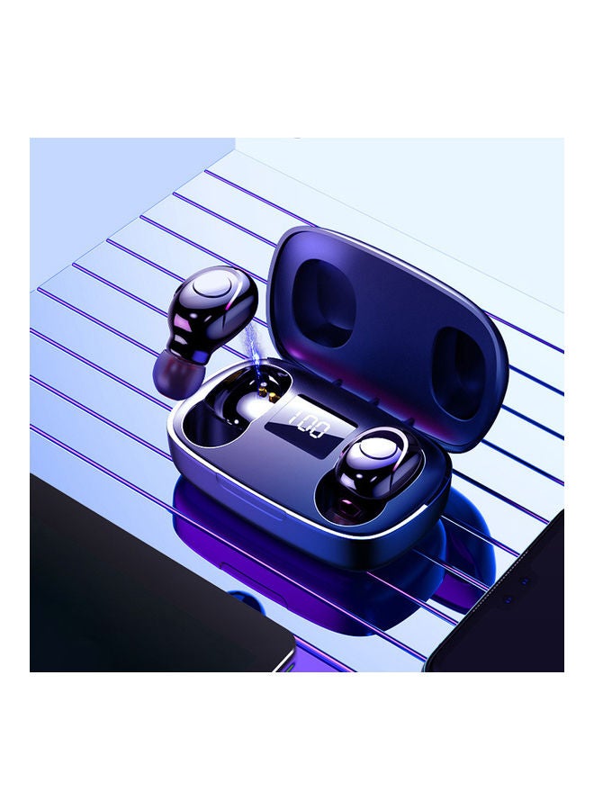 Generic - S9 Portable Headphones TWS Earphone BT Earphones 5.0 Wireless Headset Sports Earbud with Charge Box Red - Image 1
