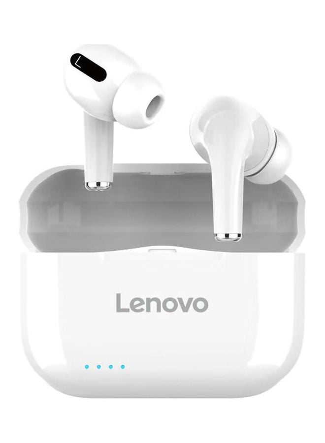 Lenovo Bluetooth In-Ear Earphone With Charging Case White - Image 1