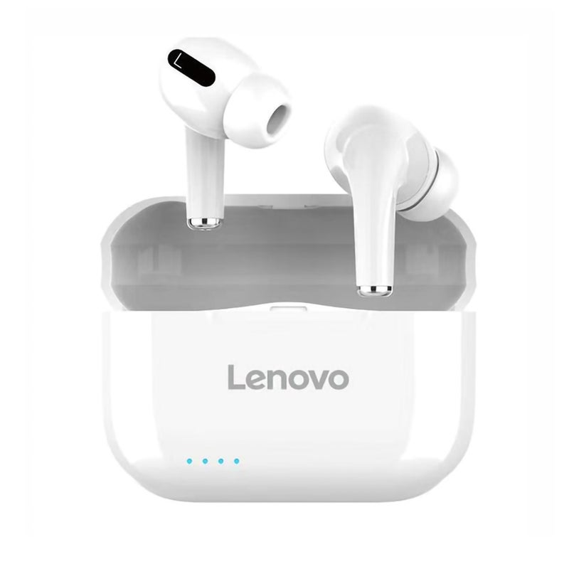 Lenovo Bluetooth In-Ear Earphone With Charging Case White - Image 4