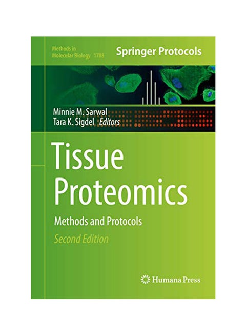 Tissue Proteomics: Methods And Protocols hardcover english - 01 Sep 2018