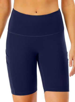 Elasticated Waist Solid Tights Blue - v1606921749/N39423322V_1
