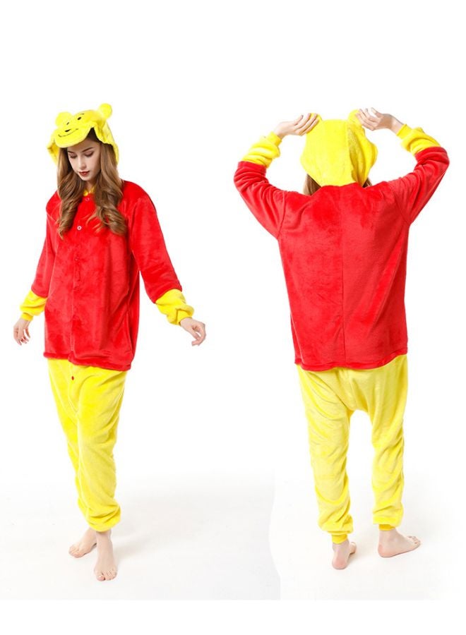 QiaoKai - Winnie The Pooh Themed Comfy Onesie Multicolor - Image 1