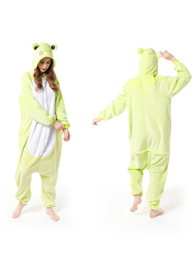 Frog Shaped Comfy Onesie Pajamas Green - v1606921759/N39423851V_4