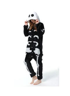 QiaoKai Cute Skeleton Comfy Onesie Pajamas Multicolor  - Image 3