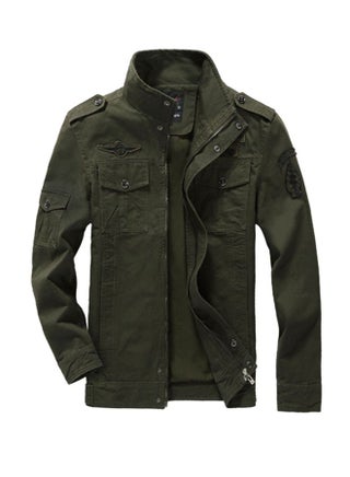 Solid Jacket Green
