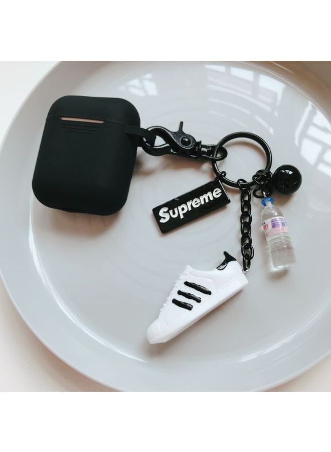 Beauenty Shoe And Water Bottle Themed Case Cover For Apple AirPods Black/White - Image 2