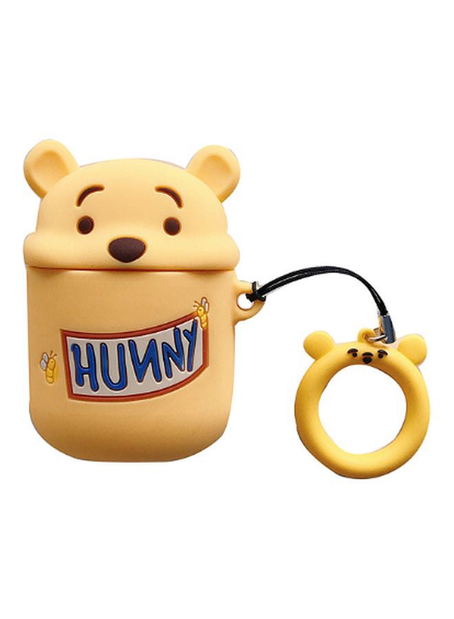 Beauenty Cute Bear Pattern Case Cover For Apple AirPods 1/2 Yellow/White/Blue - Image 1