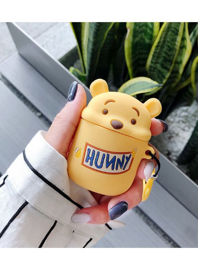 Beauenty Cute Bear Pattern Case Cover For Apple AirPods 1/2 Yellow/White/Blue - Image 5