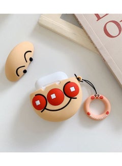 Beauenty Clown Themed Case Cover For Apple AirPods Pro/1/2 Cream/Red  - Image 2