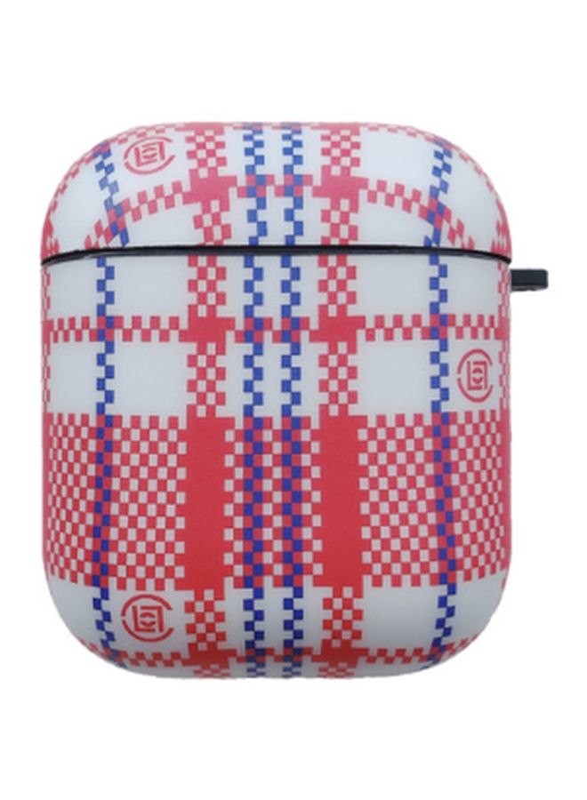 Beauenty Stripe Design Case Cover For Apple AirPods 1/2 Red/White/Blue - Image 1